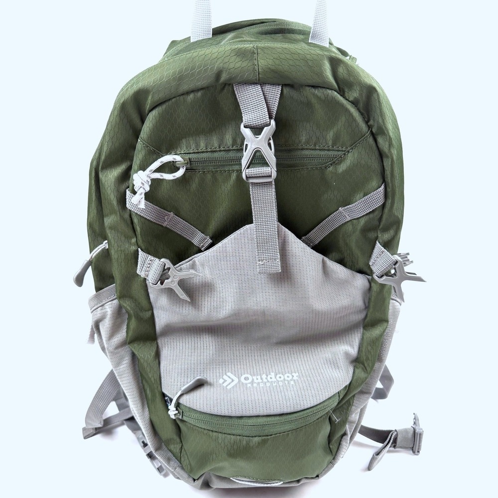 Outdoor Products Hydration Backpack – Green – 3L Reservoir – Hiking Pack